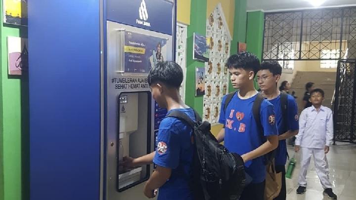 Dispenser Air dari Keran Mulai Hadir di Jakarta, PAM JAYA Dorong Perubahan Cara Minum Warga