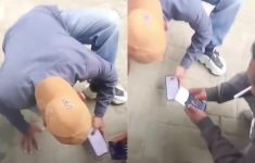 Viral! Aksi Matel Cegat Kurir di Kalideres, Periksa Nomor Motor Tanpa Alasan