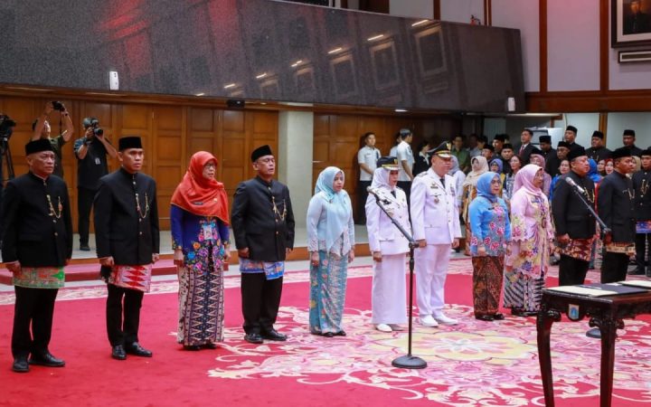 Pramono Lantik 11 Pejabat Tinggi DKI Jakarta, Ini Daftar Lengkapnya!