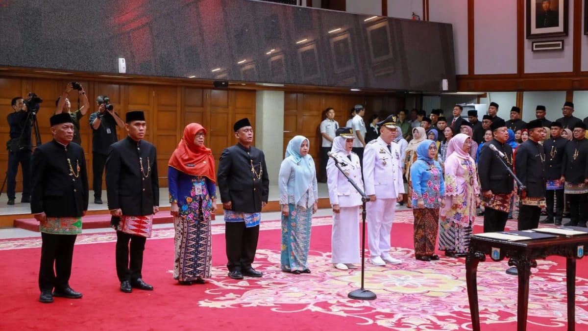 Pramono Lantik 11 Pejabat Tinggi DKI Jakarta, Ini Daftar Lengkapnya!