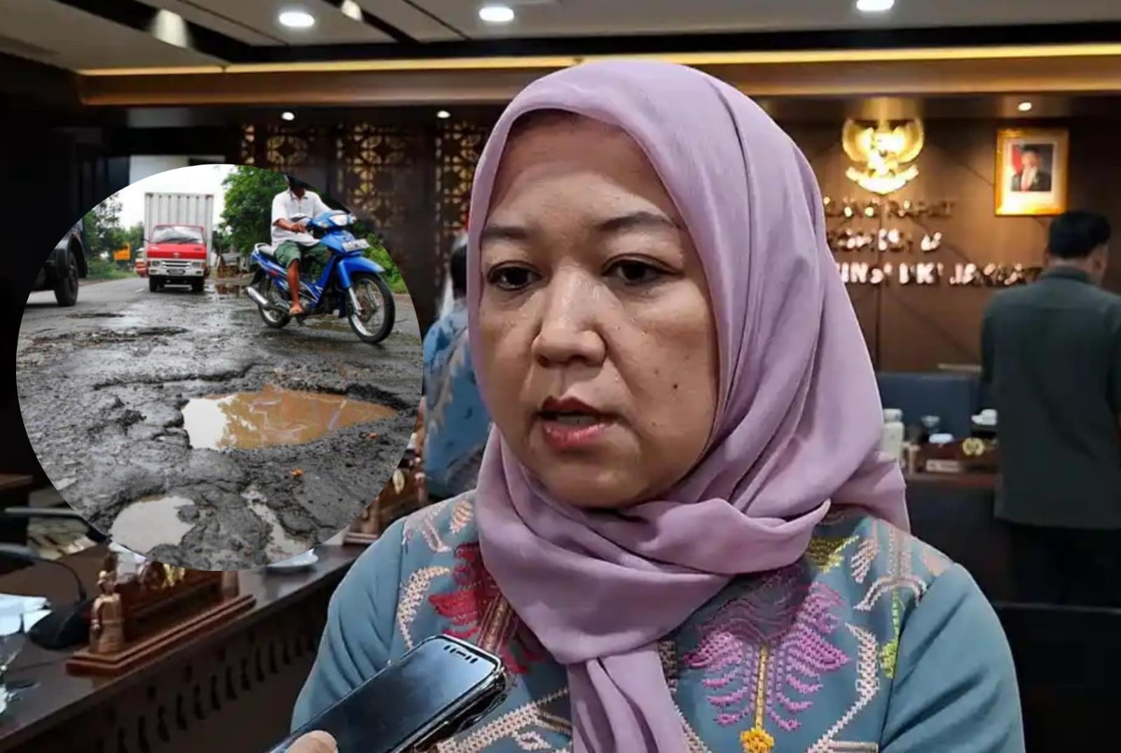DPRD DKI Desak Bina Marga Gerak Cepat Tambal Jalan Berlubang, Jangan Tunggu Viral