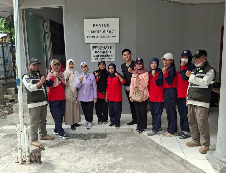 Kelurahan Cengkareng Barat Perkuat PSN di RW 011 untuk Tekan Penyebaran DBD