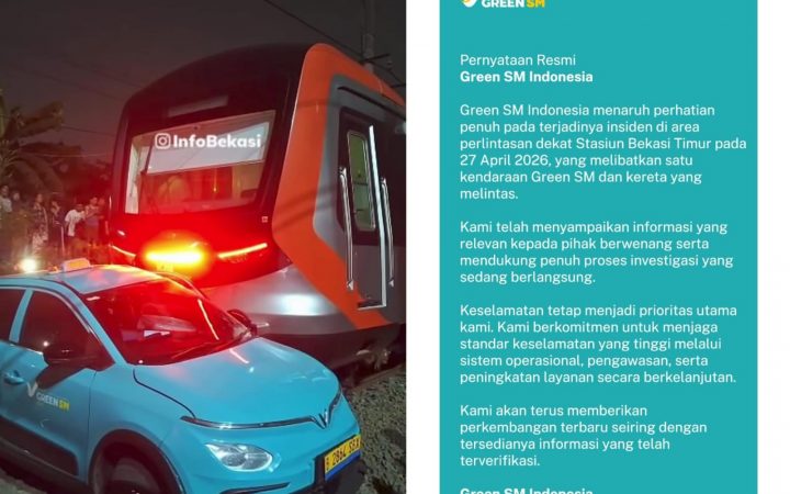 Taksi Green SM Beri Pernyataan Soal Tabrakan Kereta di Bekasi Timur, Netizen: Tak Ada Ucapan Maaf dan Duka