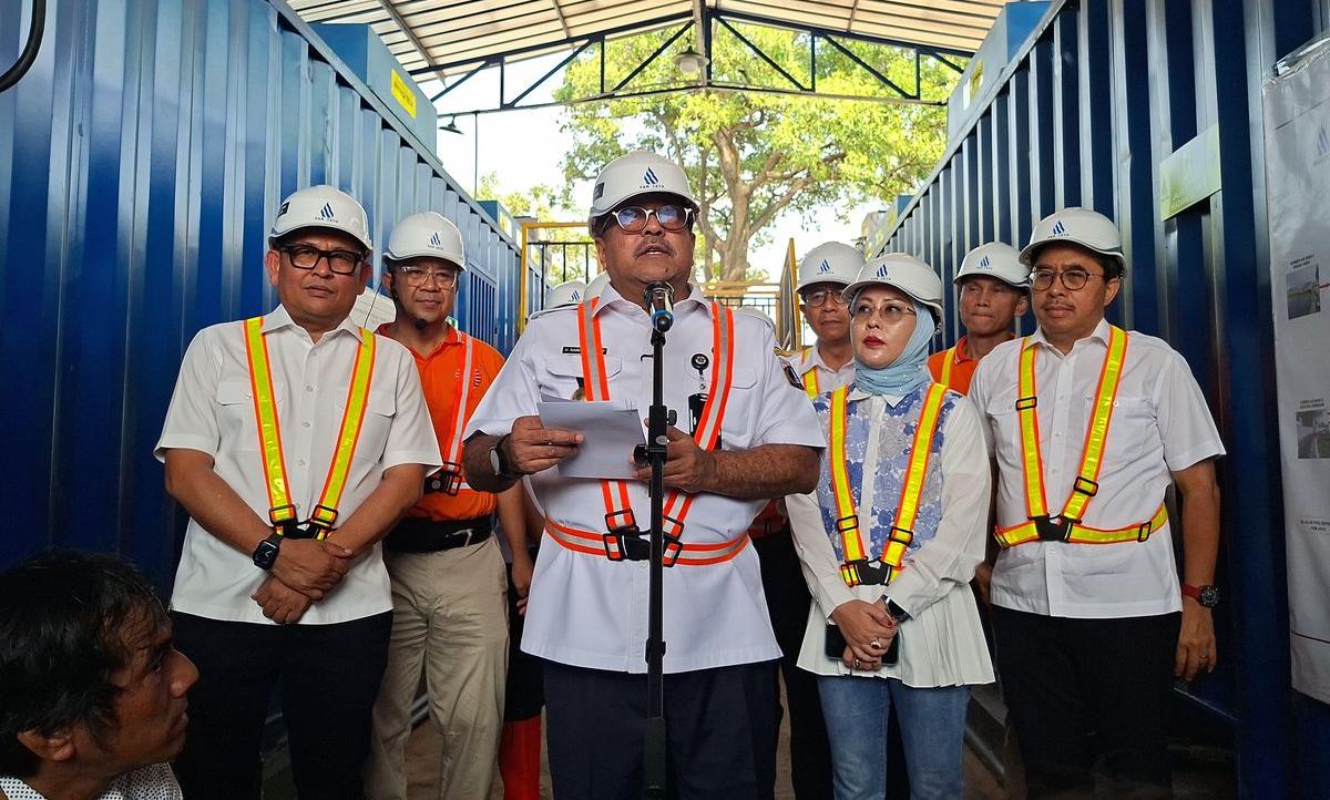 Rano Karno Resmikan IPA Portabel di Semanan, Perkuat Suplai Air Bersih Cengkareng Jakbar