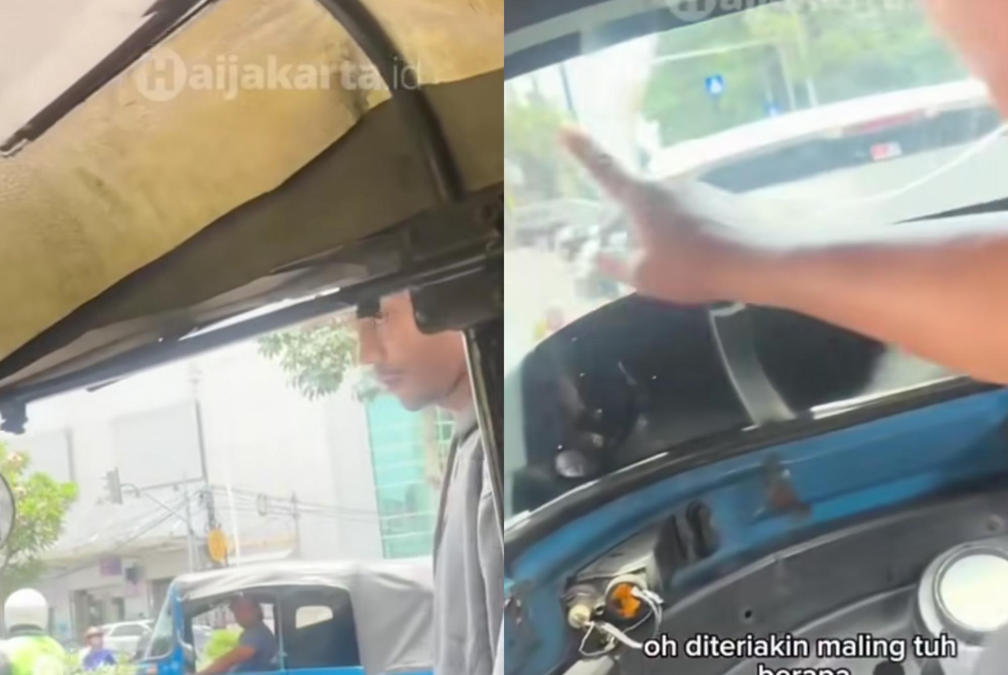 Terjadi Lagi! Pemalakan di Tanah Abang, Sopir Bajaj Dimintai Setoran Rp 100 Ribu per Hari