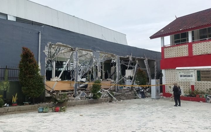 Penyebab Ledakan Lapangan Padel di Gunung Putri Bogor, SDN 03 Ciangsana Kena Imbas