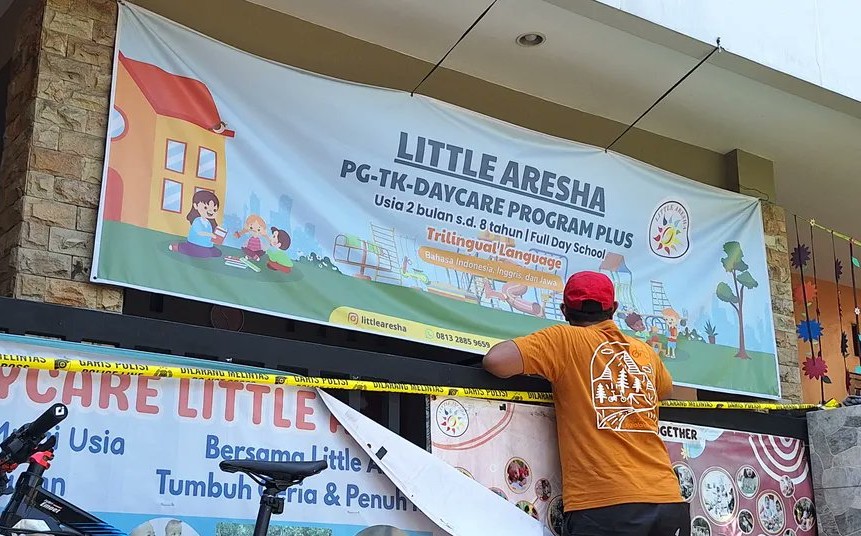 53 Anak Diduga Disiksa di Daycare Little Aresha