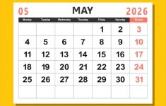 Kalender Mei 2026 Penuh Hari Libur