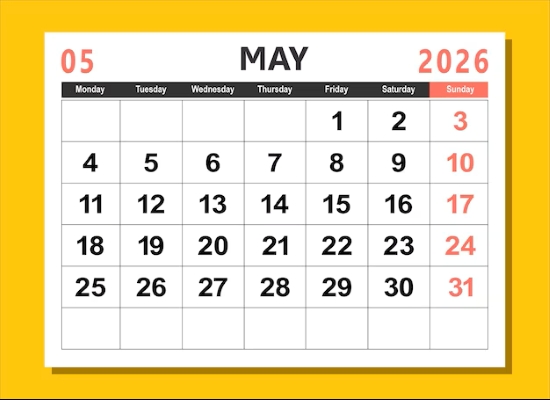 Kalender Mei 2026 Penuh Hari Libur