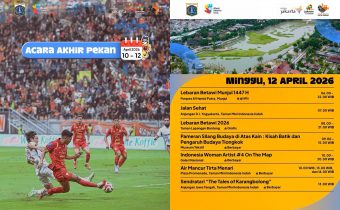 Daftar Event Akhir Pekan di Jakarta Digelar 11-12 April 2026