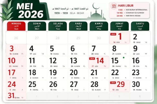 Idul Adha 2026 Diperkirakan 27 Mei