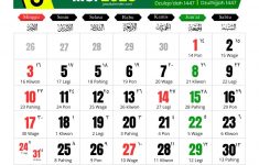 Kalender Bulan Mei 2026
