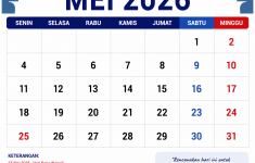 Jadwal Libur dan Cuti Bersama Mei 2026 Resmi Ditetapkan