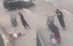 Viral Pria Ngamuk Bawa Parang di Solo Teriak "Allahuakbar!" Serang Paruh Baya di Jalan