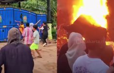 Ratusan Warga Geruduk Rumah Diduga Bandar Narkoba di Rohil, Aksi Berujung Perusakan