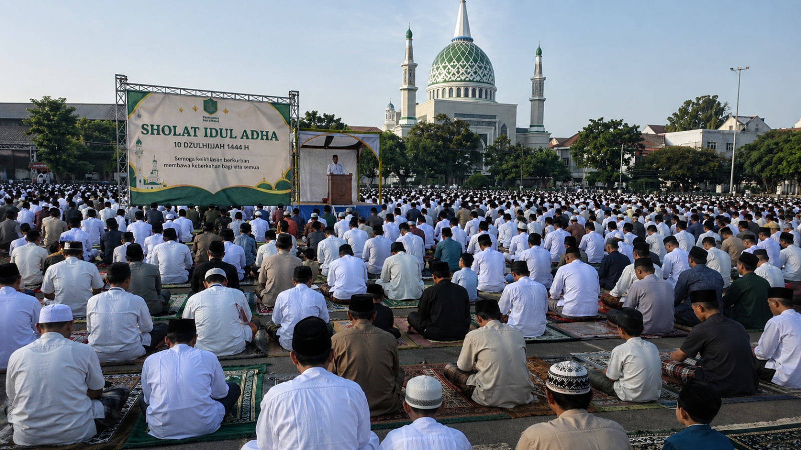 Jumlah Rakaat Sholat Idul Adha 2026 dan Tata Caranya