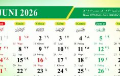 Jadwal Libur Nasional Juni 2026