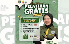 Terbatas! Syarat Pelatihan Kerja Gratis Jakarta 2026, Catat Jadwal dan Jenis Kelasnya