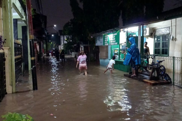 Daftar Wilayah Terdampak Banjir Jakarta Hari Ini, 55 RT Terendam Hujan Deras