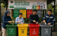 Mulai 10 Mei Warga Jakarta Wajib Pilah Sampah, Pemprov Terapkan Aturan Tegas!