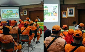 Kelurahan Cengkareng Barat Adakan Sosialisasi Ingub Pilah Sampah Kepada PPSU dan RPTRA