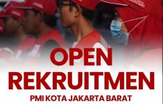 PMI Jakarta ar Buka Rekrutmen Tenaga Posko hingga 18 Mei 2026, Simak Posisi dan Syaratnya!