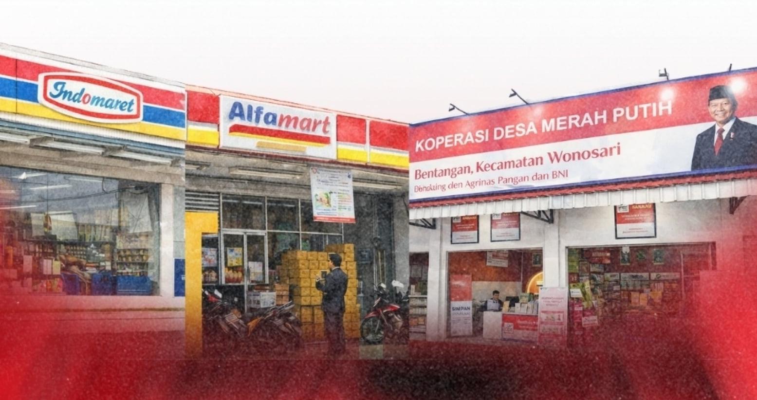 Penutupan Alfamart-Indomaret Dikaitkan dengan Kopdes Merah Putih? Ini Penjelasan Asosiasi!