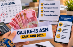 Gaji ke-13 ASN Cair Juni 2026