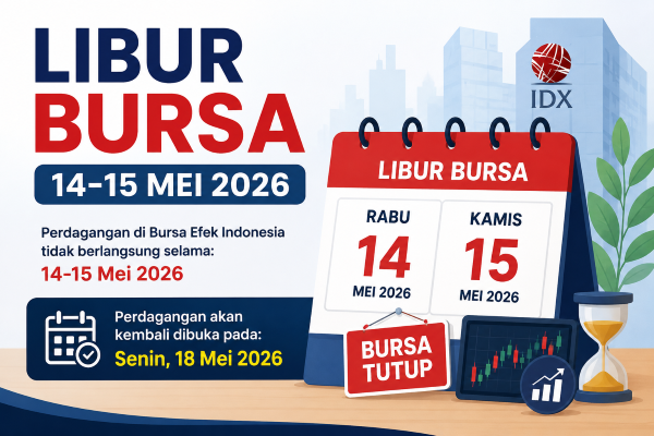 Libur Bursa 14-15 Mei 2026