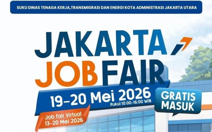 Jakarta Job Fair 2026 Digelar 19-20 Mei
