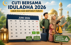 Kapan Cuti Bersama Iduladha 2026