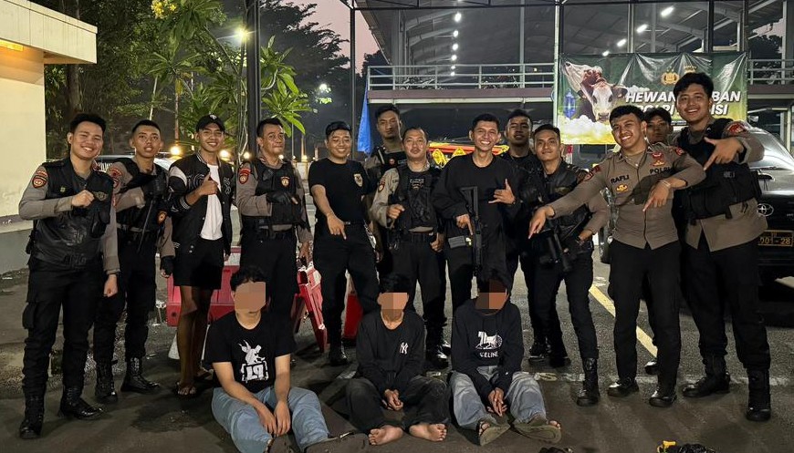 Polisi Gagalkan Tawuran di Jakarta Pusat