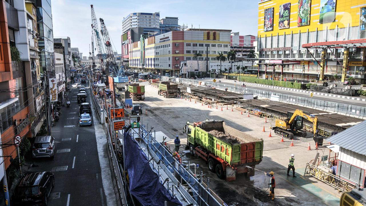 MRT Jakarta Rekayasa Lalu Lintas Harmoni