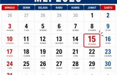 15 Mei 2026 Diperingati Hari Apa