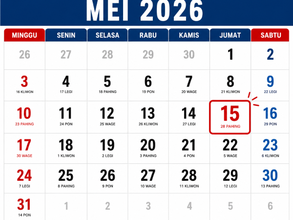 15 Mei 2026 Diperingati Hari Apa