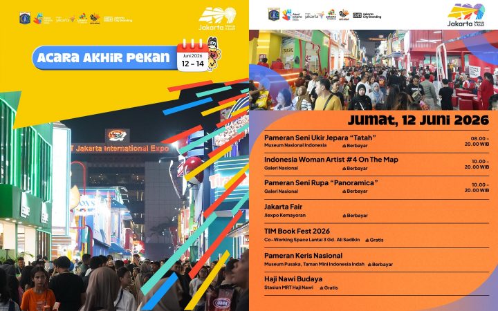 Daftar Event Akhir Pekan di Jakarta 13–14 Juni 2026