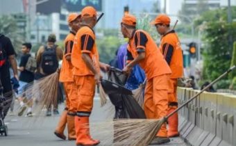 Pemprov DKI Siagakan 700 Petugas Kebersihan di Bundaran HI