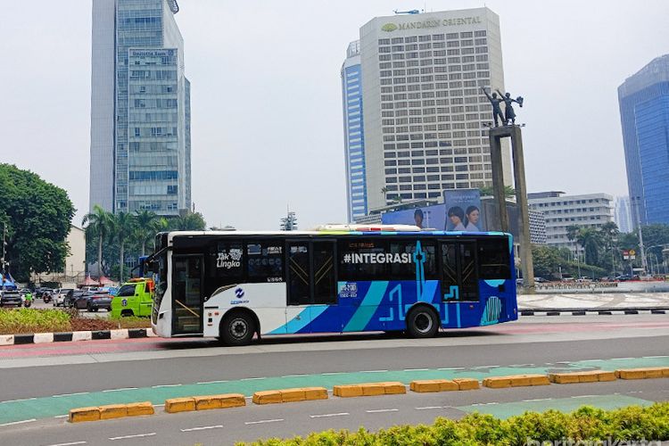 HUT Jakarta ke-499: Naik TransJakarta, MRT, dan LRT Cuma Rp1