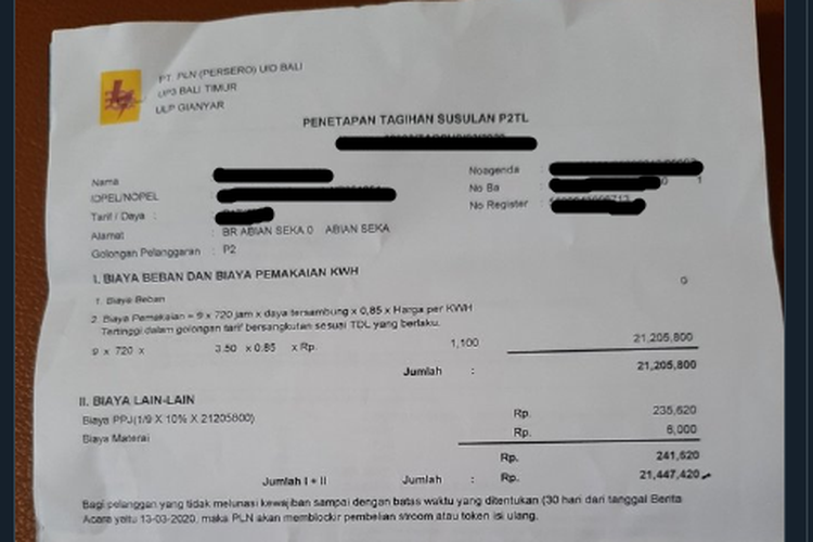 Warga Keluhkan Tagihan Listrik Melonjak pada Juni 2026