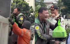 Viral Driver Ojol Memohon Sambil Panjat Mobil Dishub Saat Motornya Diangkut di Jaktim, Ini Kata Dishub