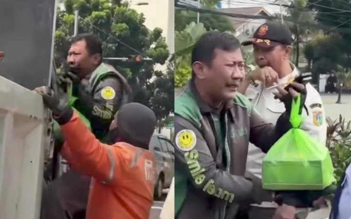 Viral Driver Ojol Memohon Sambil Panjat Mobil Dishub Saat Motornya Diangkut di Jaktim, Ini Kata Dishub