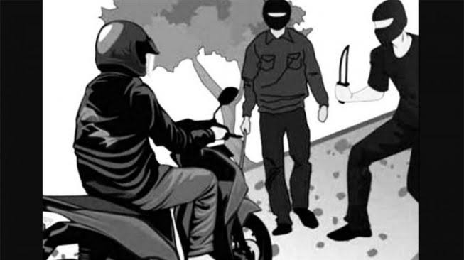 Dicegat Saat Berangkat Kerja, Pria di Bogor Diserang Begal