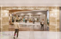 Sambut MRT Fase 2A, Stasiun Bundaran HI Bakal Punya Area Multifungsi Baru