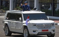 Prabowo Cerita Mobil Maung Bocor dan 'Gededak-Gededak': Demi Nasionalisme Tetap Dipakai