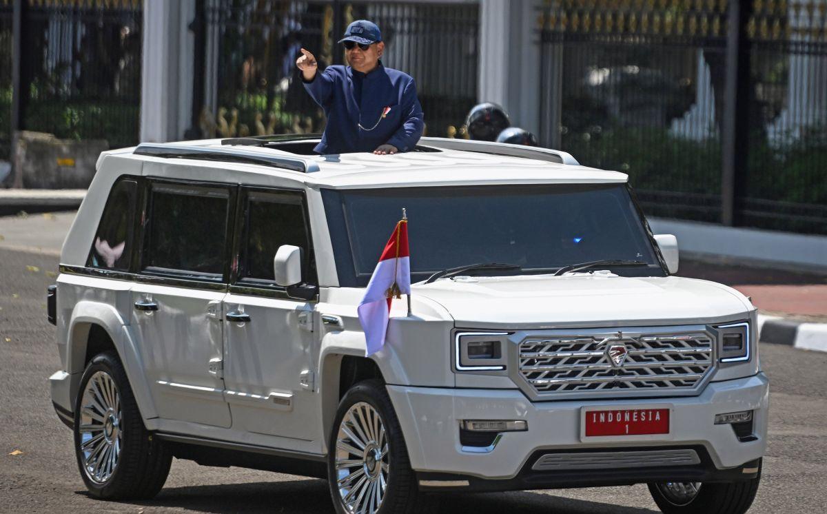 Prabowo Cerita Mobil Maung Bocor dan 'Gededak-Gededak': Demi Nasionalisme Tetap Dipakai