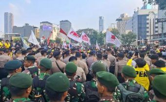 TNI Jelaskan Alasan Turun Saat Demo Mahasiswa di Jakarta
