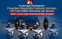 Presiden Jerman Kunjungi Jakarta, 10 Ruas Jalan Ini Ditutup Sementara