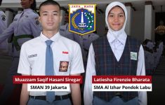 Dua Pelajar Terbaik Jakarta Lolos Paskibraka Nasional 2026