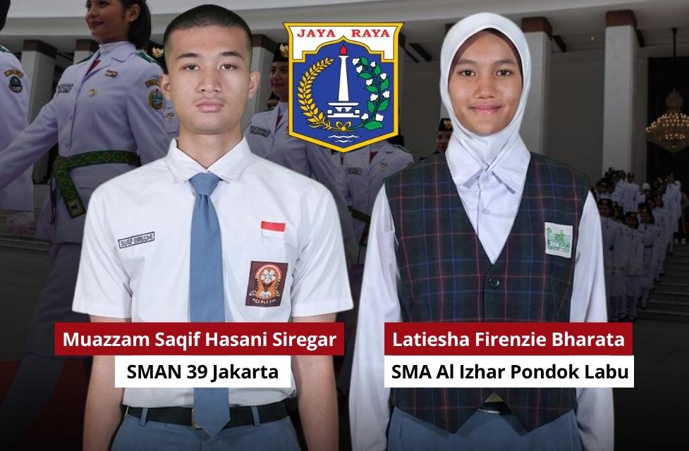 Dua Pelajar Terbaik Jakarta Lolos Paskibraka Nasional 2026