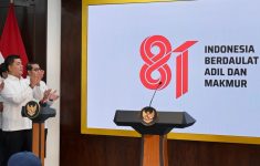 Pemerintah Resmi Luncurkan Logo HUT Ke-81 RI